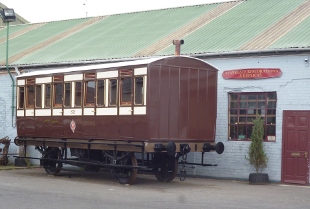 The completed NSR 127 awaiting transport back to Blythe Bridge